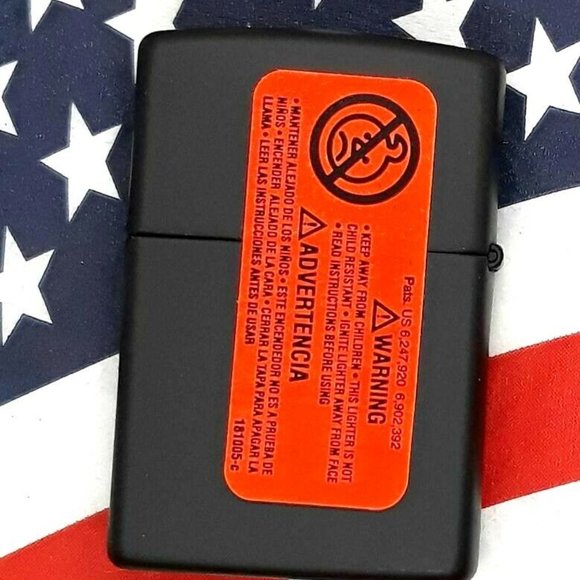 Blessed Are The Peacemakers Zippo Lighter - Black Matte 79220 - Picture 3 of 5